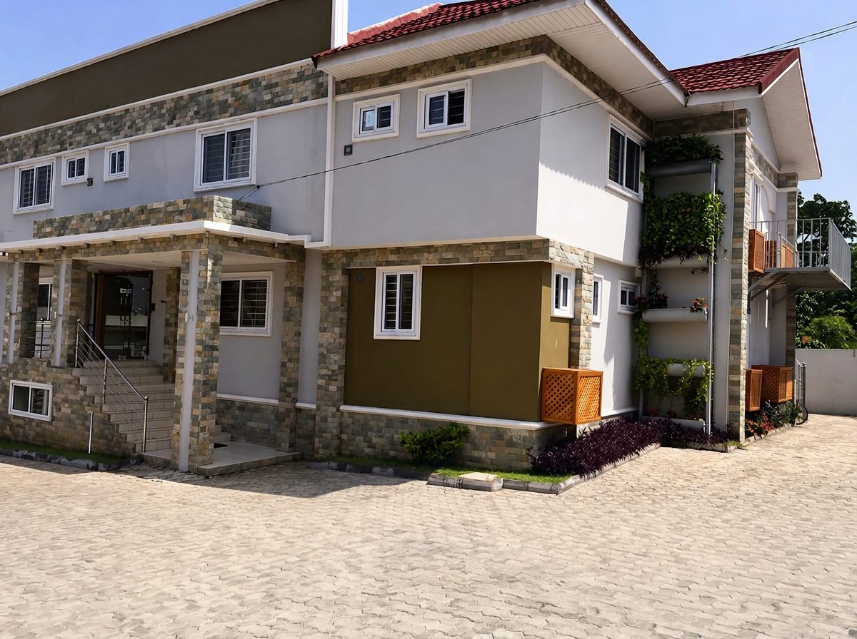 The Templesi Court building in Airport Residential, Accra